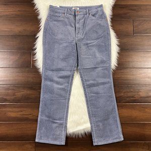 Wrangler Size 31 Corduroy Wild‎ West 603 High Rise Straight Denim Jeans